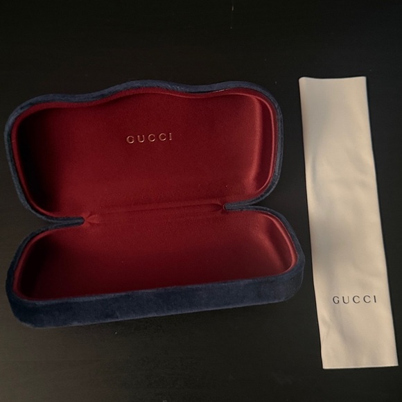 Gucci Sunglass case NEW large